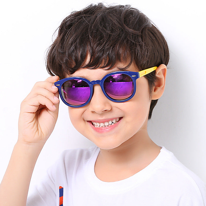 Children's Round Polarized Sunglasses - Premium 0 from AdventureParent - Just $7.76! Shop now at AdventureParent