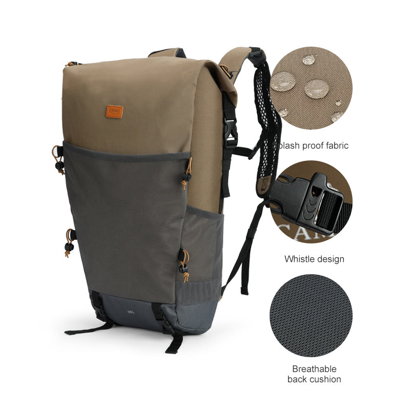 Camel Hiking Bag Professional Outdoor Hiking Backpack Sports Waterproof Travel - Premium 0 from AdventureParent - Just $100.60! Shop now at AdventureParent