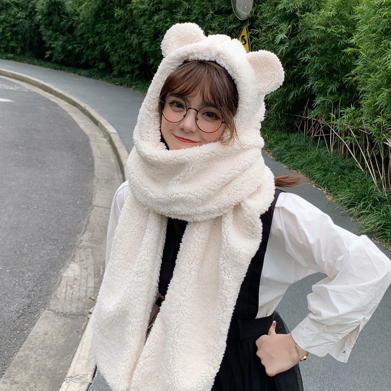 Cute winter plush scarf in autumn and winter - Premium 0 from AdventureParent - Just $15.91! Shop now at AdventureParent