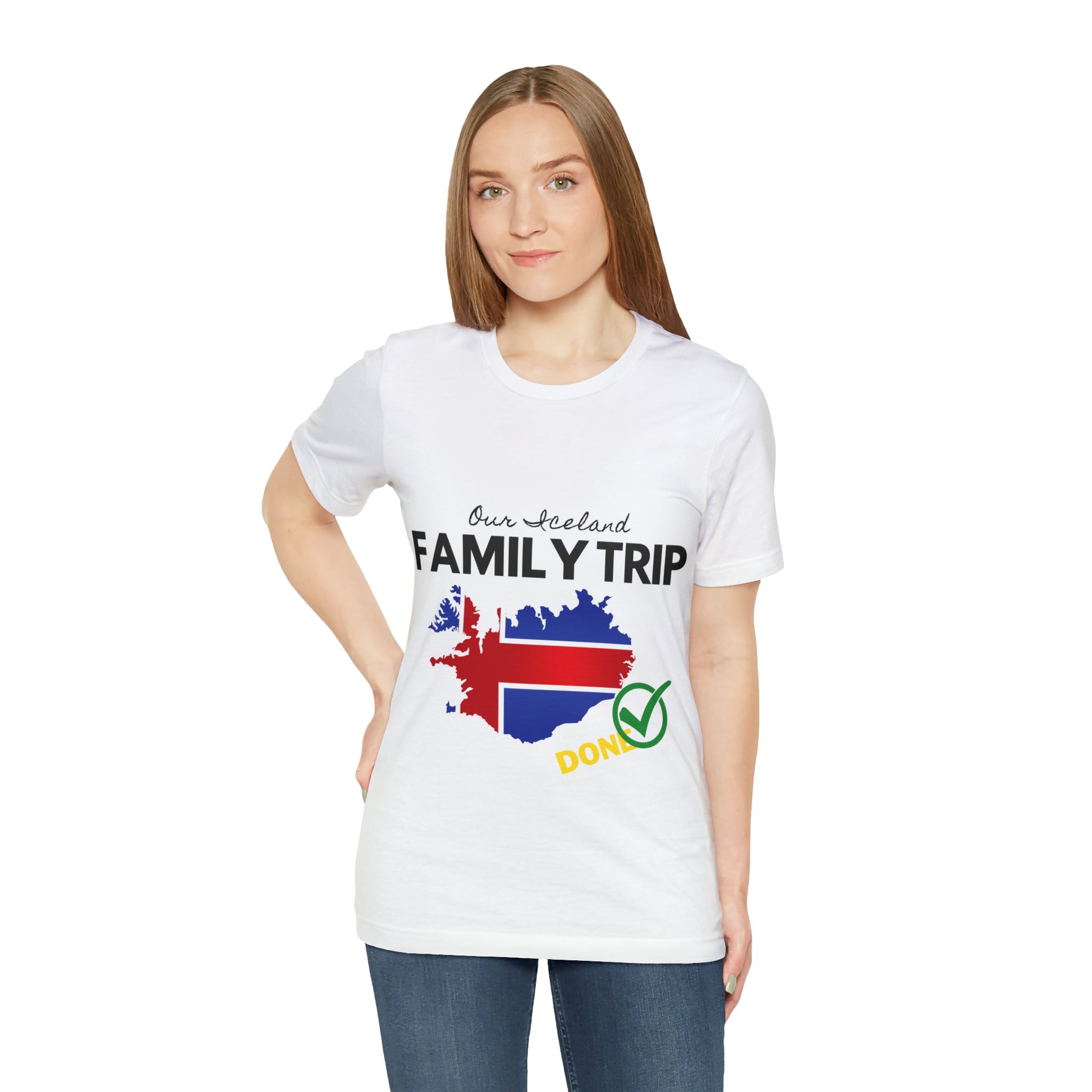 AdventureParent: Family Iceland Trip Check! - Premium T-Shirt from Printify - Just $18.65! Shop now at AdventureParent