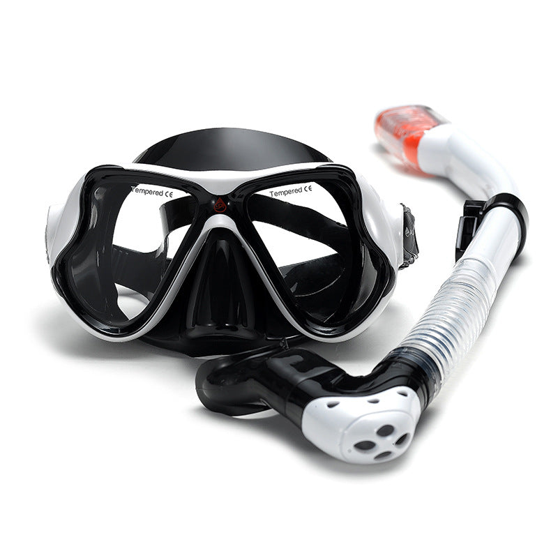 Adult Learning To Swim Equipment Diving Mask Snorkel Two-piece Suit - Premium watersports from My Store - Just $74.97! Shop now at AdventureParent