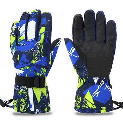 Warm Ski Gloves For Men And Women With Touch Screen Waterproof Riding In Winter - Premium 0 from AdventureParent - Just $52.50! Shop now at AdventureParent