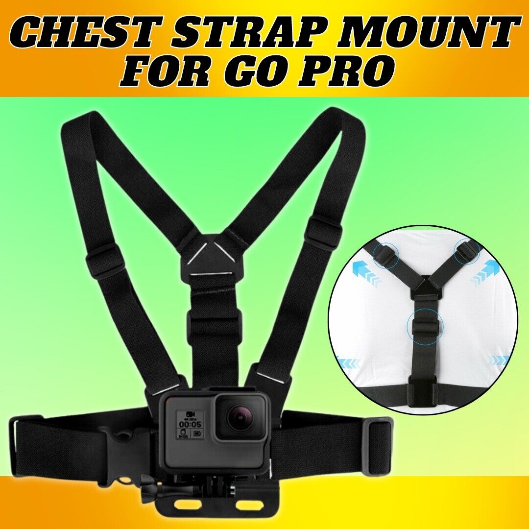 Chest Harness Body Strap Mount – Adventure-Ready POV Filming for Families - Premium 5 from AdventureParent - Just $35.27! Shop now at AdventureParent