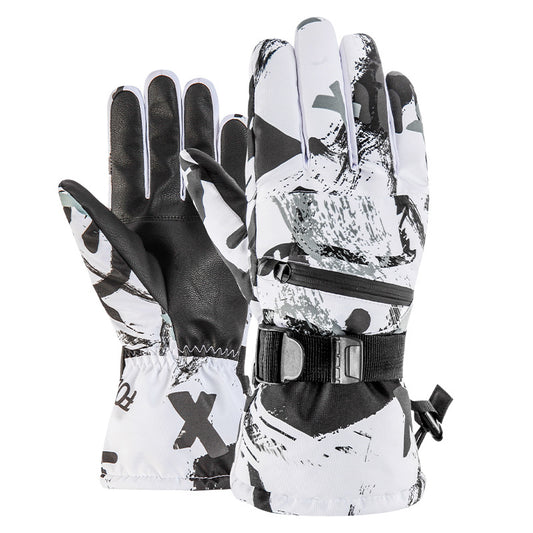 Winter warm and waterproof ski gloves - Premium 0 from AdventureParent - Just $35.77! Shop now at AdventureParent