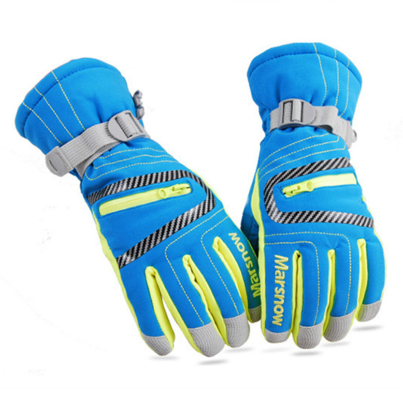 Warm thick ski gloves - Premium 0 from AdventureParent - Just $38.69! Shop now at AdventureParent