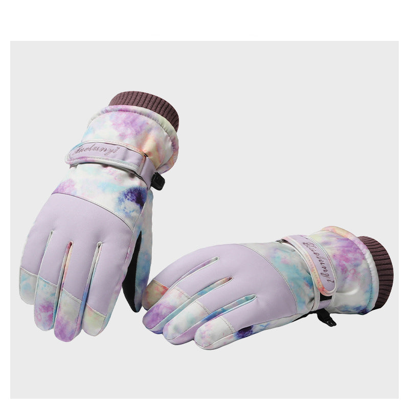 Women's Winter Outdoor Warm Cycling Thick Ski Gloves - Premium 0 from AdventureParent - Just $20.36! Shop now at AdventureParent