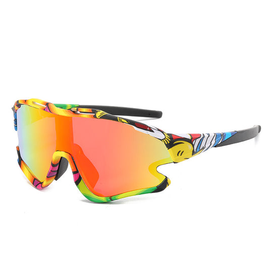 Sports Colorful Fashion Men's Sunglasses Outdoor Riding Glasses - Premium 0 from AdventureParent - Just $15.12! Shop now at AdventureParent