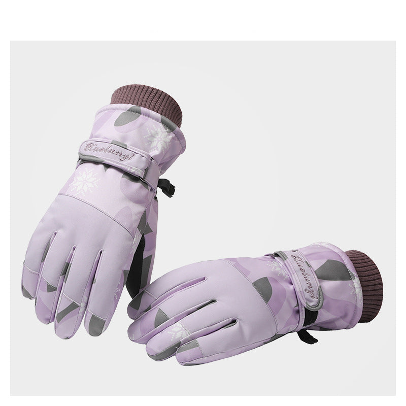 Women's Winter Outdoor Warm Cycling Thick Ski Gloves - Premium 0 from AdventureParent - Just $20.36! Shop now at AdventureParent