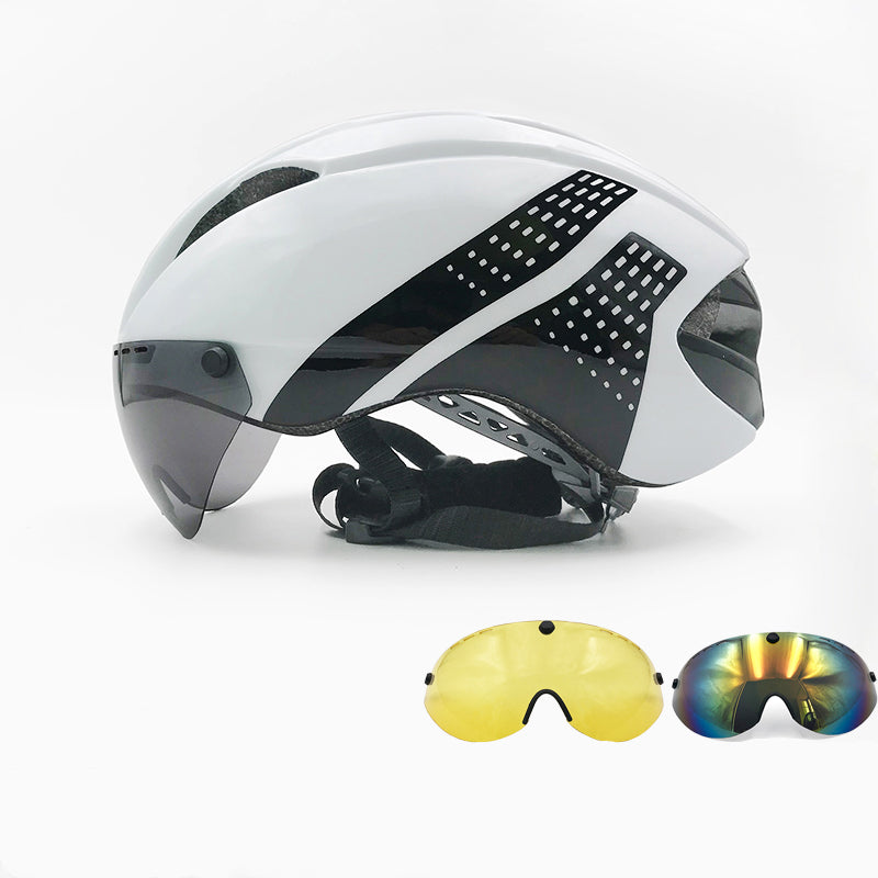 Mountain Bike Road Bike Magnetic Goggles Helmet - Premium 0 from AdventureParent - Just $64.50! Shop now at AdventureParent