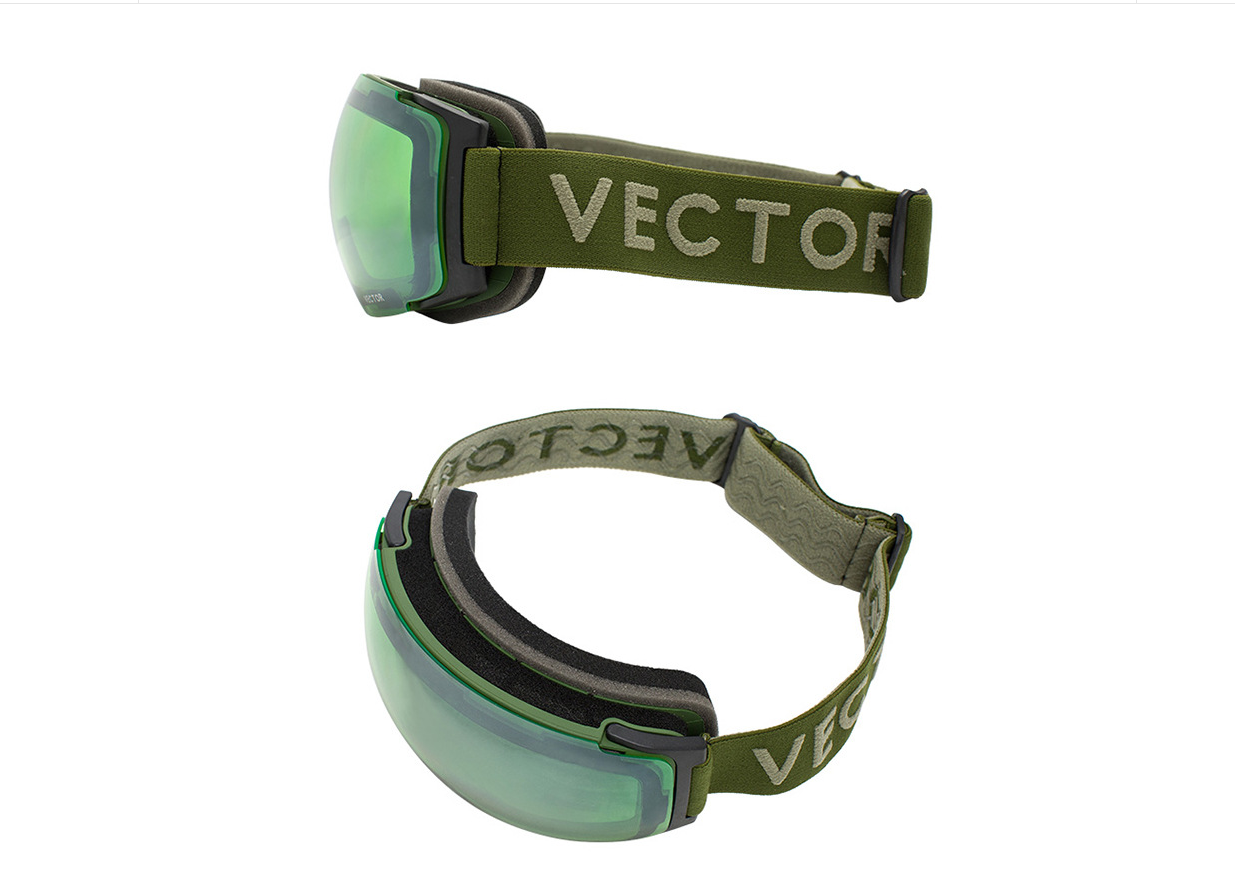 Ski Goggles with Double Layer Fog Resistance and Magnet Change Outs from Compass - Premium 0 from AdventureParent - Just $96.96! Shop now at AdventureParent