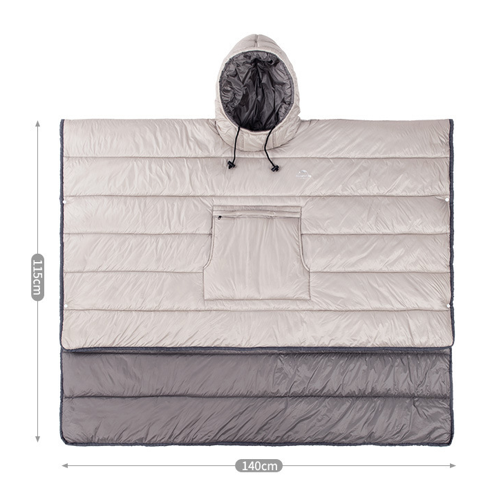 Portable Camping Quilt Warm Camping Sleeping Bag Travel Wearable Cloak - Premium 0 from AdventureParent - Just $116.99! Shop now at AdventureParent