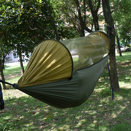 Household Flip Nylon Camping Hammock - Premium 0 from AdventureParent - Just $69.49! Shop now at AdventureParent