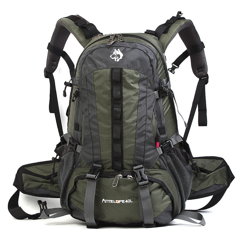 Cycling Camping Backpack Hiking Nylon Rainproof - Premium 0 from AdventureParent - Just $69.27! Shop now at AdventureParent