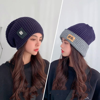 Winter All-match Baotou  Women Winter Earmuffs Warm Knitting Needle - Premium 0 from AdventureParent - Just $17.80! Shop now at AdventureParent