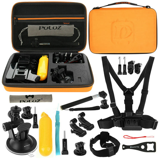 20-in-1 Set Sports Camera Accessory Set - Premium 0 from AdventureParent - Just $80.80! Shop now at AdventureParent