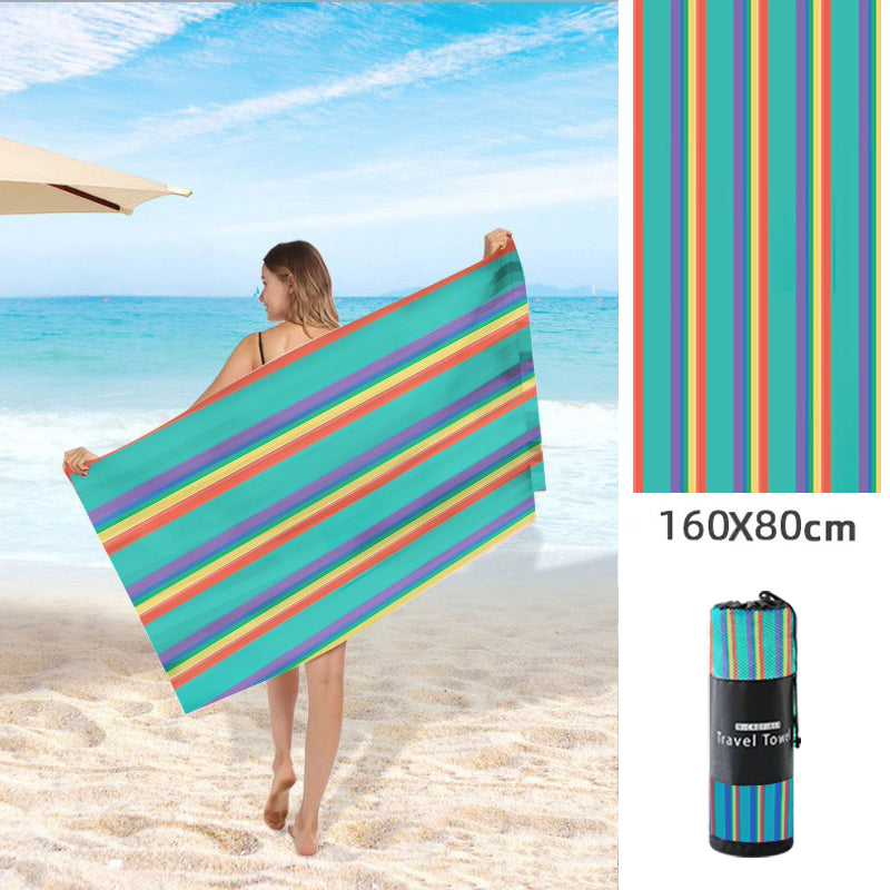 Double Sided Fleece Printed Beach Towel Microfiber Beach Towel - Premium 0 from AdventureParent - Just $17.38! Shop now at AdventureParent