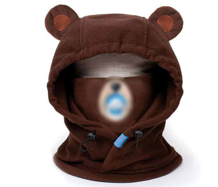 Ski Protection Helmet Hat Head Cover Brown Bear Rabbit White Bear Cartoon - Premium 0 from AdventureParent - Just $50.05! Shop now at AdventureParent