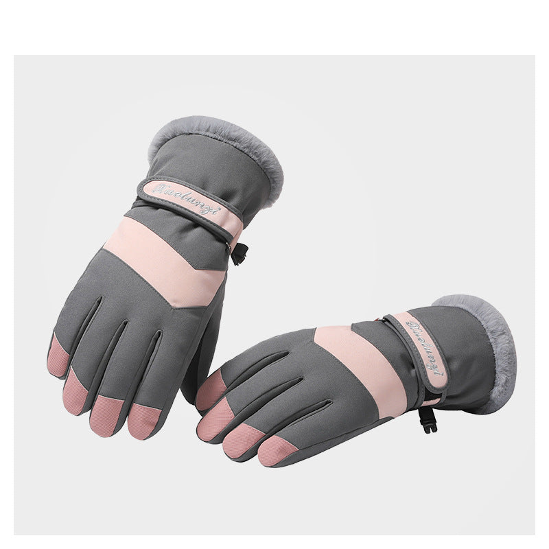 Women's Winter Outdoor Warm Cycling Thick Ski Gloves - Premium 0 from AdventureParent - Just $20.36! Shop now at AdventureParent