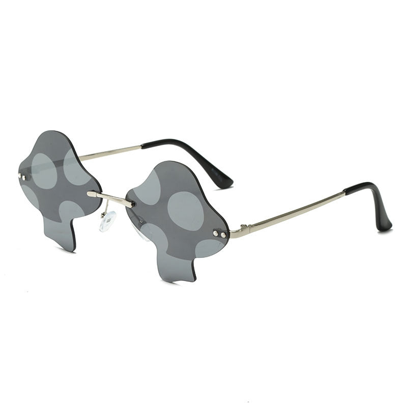 Mushroom Sunglasses Rimless Sunglasses Personality - Premium 0 from AdventureParent - Just $9.72! Shop now at AdventureParent