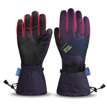 Nylon Winter Ski Gloves - Premium 0 from AdventureParent - Just $31.38! Shop now at AdventureParent