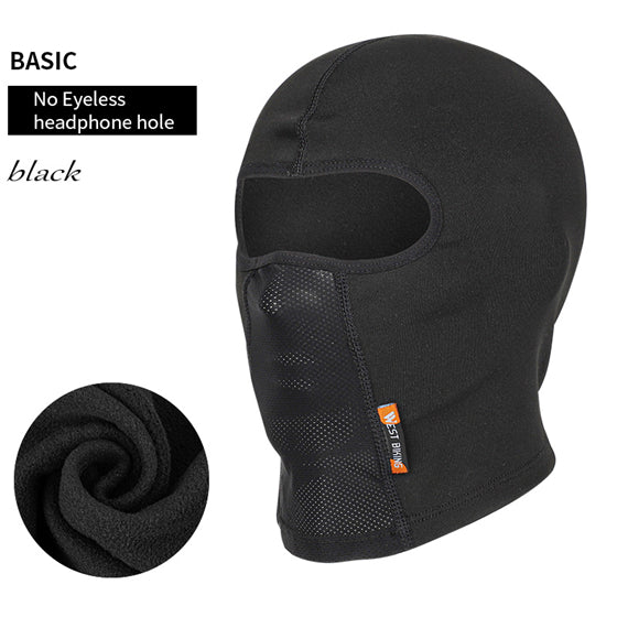 Ski Fleece With Glasses Hole Motorcycle Headgear Bicycle Mask - Premium 0 from AdventureParent - Just $11.54! Shop now at AdventureParent