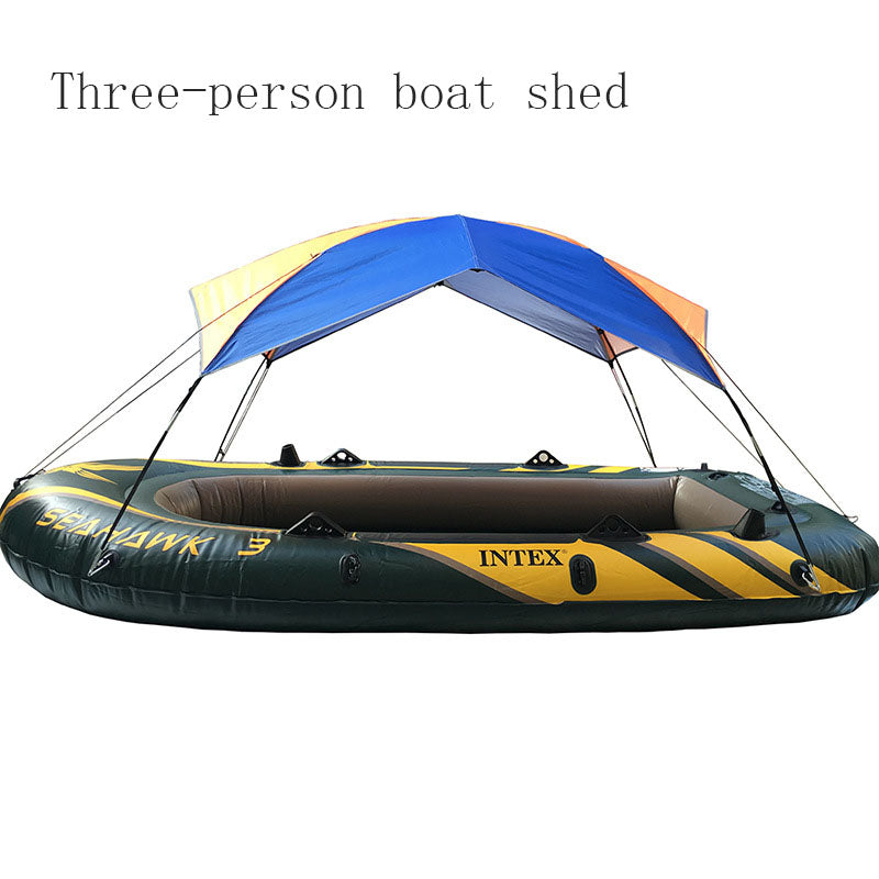 Inflatable Boat Kayak Canopy Awning Sun Shade Shelter Waterproof Tent Boat Kayak Rafting Accessories - Premium outdoor gear from My Store - Just $43.54! Shop now at AdventureParent