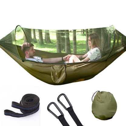 Fully Automatic Quick Opening Hammock With Mosquito Net - Premium outdoor gear from My Store - Just $35.56! Shop now at AdventureParent