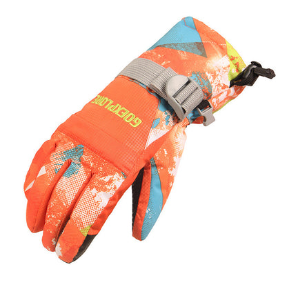 Spot Ski Gloves Touch Screen Waterproof Thickened Warm Men's And Women's Single And Double Board Cross Border Hot Sale Sports Gloves - Premium 0 from AdventureParent - Just $44.21! Shop now at AdventureParent