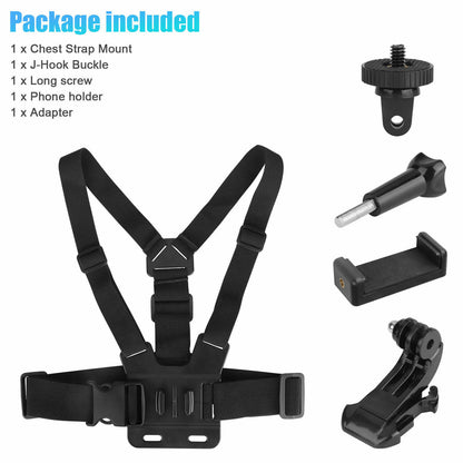 Chest Harness Body Strap Mount – Adventure-Ready POV Filming for Families - Premium 5 from AdventureParent - Just $35.27! Shop now at AdventureParent