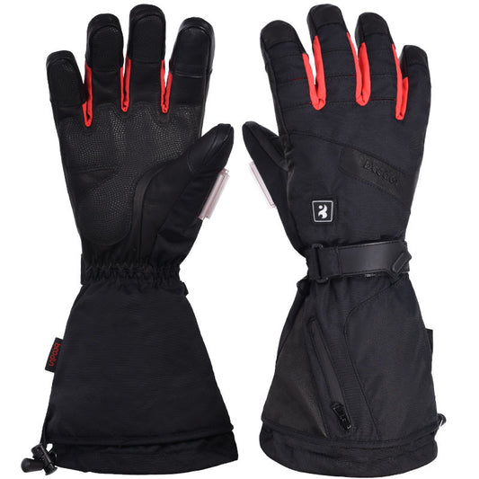 Winter Constant Temperature Ski Heating Sheepskin Gloves - Premium 0 from AdventureParent - Just $277.51! Shop now at AdventureParent