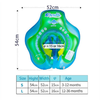 Baby Inflatable Float Swimming Trainer Seat-Helps Learn To Kick Swim 3-72 Months - Premium watersports from My Store - Just $45.37! Shop now at AdventureParent