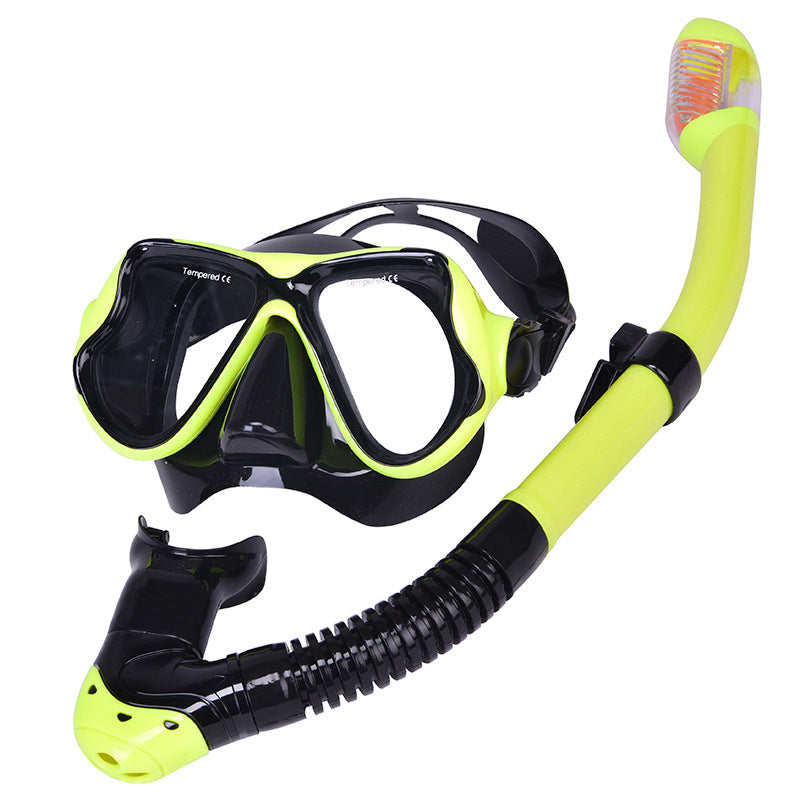 Adult Learning To Swim Equipment Diving Mask Snorkel Two-piece Suit - Premium watersports from My Store - Just $74.97! Shop now at AdventureParent