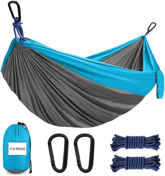 Parachute Cloth Hammock Double Camping Outdoor Hammock - Premium 0 from AdventureParent - Just $29.01! Shop now at AdventureParent