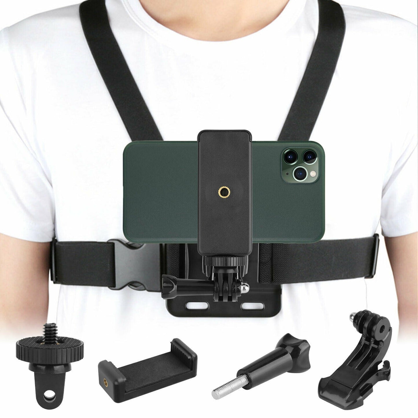 Chest Harness Body Strap Mount – Adventure-Ready POV Filming for Families - Premium 5 from AdventureParent - Just $35.27! Shop now at AdventureParent